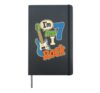Guitar I'm 7 And I Rock Kids Birthday Guitarist Gift Hardcover Journal, Black