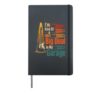 Guitar Retro Big Star In My Garage Funny Guitarist Gift Hardcover Journal, Black