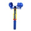 Guohetuk Children Wind Gauge Handheld Anemometer Wind Speed Meter Cup Rotor Training Instrument with Readable Scale Lightweight Frame Suitable for Classroom Use Garden Observations