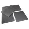 GUTGNK High Density Interlocking Puzzle Mat Set, 22.3" x 22.3" 6 Pieces Thick Non-Slip Shockproof EVA Foam Floor Tiles,Gym Workout and Home Floor Protection