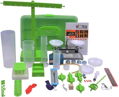GVBNOTT DIY Physical Mechanics Experiment Kit for Atmospheric Pressure & Pulley Block Tests, Educational Science Model with Potential-Kinetic Energy Conversion, Physics Teaching Tool