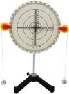 GVBNOTT Two-Force Balance Demonstrator - Disc & Long Wooden Board with Scale Physics Mechanics Model for Teaching Experiment
