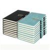GVUHR Vintage A5 Leatherbound Notebook with Soft Cover and Bookmark 18Pc