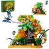 GXJTYYBS Chameleon Garden Bonsai Building Set, 1092PCS Nature Inspired MOC Flowers & Insects STEM Kit Animal, Stunning Desk Decor for Home/Office, Building Blocks for Kids Adults Aged 12+