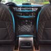 H-Quenby Car Dog Barrier for Honda Prologue 2026 2025 2024, Automotive Seat Organizer Storage Net Elastic Luggage Mesh Pouch Interior Auto Accessories Black