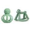 haakaa 2-in-1 Baby Teething Toy&Rosie Rocking Horse Silicone Teether,Soft Textured Teether for Sore Gums,Multiple Textured Surfaces for Gum Massage,Easy to Grasp Sensory Toy for Babies 3M+
