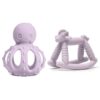 haakaa 2-in-1 Baby Teething Toy&Rosie Rocking Horse Silicone Teether,Soft Textured Teether for Sore Gums,Easy to Grasp Sensory Toy for Babies 3M+