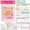Hadley Designs Teacher Planner 2026-2027 Academic Year - Undated Teacher Lesson Planner Book for Teachers, Homeschool Planners 2026-2027, First Year Teachers Must Haves, Back to School Teaching Gifts