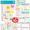 Hadley Designs Teacher Planner 2026-2027 Academic Year - Undated Teacher Lesson Planner Book for Teachers, Homeschool Planners 2026-2027, First Year Teachers Must Haves, Back to School Teaching Gifts