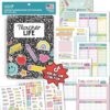 Hadley Designs Teacher Planner 2026-2027 Academic Year - Undated Teacher Lesson Planner Book for Teachers, Homeschool Planners 2026-2027, First Year Teachers Must Haves, Back to School Teaching Gifts