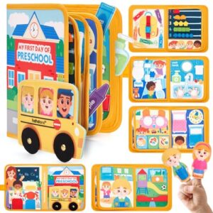 hahaland Busy Book Preschool Learning Activities, First Day of School Gifts