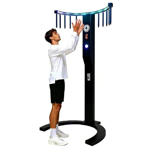 HajMyrdonyx Adjustable Speed Hand-Eye Coordination Trainer Arcade Machine, Reflex Arcade Stick Game Machine, Catching Stick Arcade Game Suitable for Outdoor Games and Group Activities