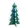 Halearo 3D Xmas Tree Soldering Project with 33 RGB LED Beads Flashing Lights Colorful Electronic Assemble Kit for STEM Education Learning Teaching Practice