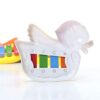 Halearo Cartoon Animal 4 Scales Xylophone Toy Cute Music Knocking Toy for Kids and Pets Plastic 13cm X 9cm (Random)