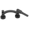 Half Round Combination Dial Indicator Holder, 8mm Support Stand, Hard Steel Construction for Measurement Work