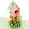 Hallmark Signature Paper Wonder Mother's Day Pop Up Card (Birdhouse) for Mom's Birthday, Celebrating Mom