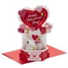 Hallmark Snoopy Valentines Day Pop Up Card with Music (Plays Linus and Lucy) Peanuts Paper Wonder 3D Card