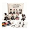 Halloween 3D Beaded Skeleton DIY Kit, Gothic Craft Set Spooky Home Decor