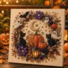 Halloween Beads, Spooky Cute 3D Diamond Painting Crafts for Adults and Kids, Beginner DIY Seasonal Party Gift,C