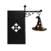 Halloween Bookshelf Lamp, Vintage Library Lantern Mini Bookshelf Lamp Decor