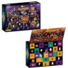 Halloween Building Block Prank Magic Little Particle Assembly Building Block Halloween Countdown Blind Box Purple