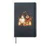 Halloween Chickens and Rooster Cute Costume Design Hardcover Journal, Black