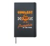 Halloween Coolest Pumpkin In The Patch Costume Fall Boy Kids Hardcover Journal, Black