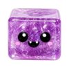 Halloween Cube Squishy Fidget Toy, Soft Gel Stress Relief Squeeze Toy, Fun Party Favour Desktop Ornament for Office Classroom Halloween Events