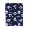 Halloween Full Moon Raven Goth Skulls Book Pouch for Book Lovers