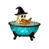 Halloween Ghost Bubble Bath Lamp Ghost Night Light Halloween Lights Indoor