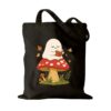 Halloween Ghost Canvas Bag Book Lover Gifts for Women Trick Or Treat Bags