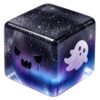 Halloween Ghost Cube Fidget Toy, Soft Rubber Squeeze Sensory Toy, Stress Relief Squishy Toy for Students Office Workers, Halloween Themed Party Favour Desktop Ornament