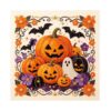 Halloween Ghost Pearl Art DIY Kit, Handmade Pearl Painting Craft Materials Set, Creative Art Supplies for Home Decor, Casual Handcraft Activity