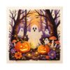 Halloween Ghost Pearl Art DIY Kit, Handmade Pearl Painting Craft Materials Set, Creative Art Supplies for Home Decor, Casual Handcraft Activity