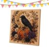 Halloween Ghost Pearl Art DIY Kit | Spooky Ghost Festive | Wall Art Crafts