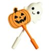 Halloween Ghost Tap to Pay Wand, Twinkle Tap 3D Printed Magic Pumpkin Wand Tap to Pay Wand, Digital Payment Ghost Wands for Easy Checkout Suitable Scenarios for Card Payment White