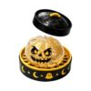 Halloween Glitter Dumpling Squeeze Toys with Steamer, Dumplings Stress Balls for Adults, Halloween Decor Cute Ghost Squishes for Anxiety Relief