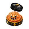 Halloween Glitter Dumpling Squeeze Toys with Steamer, Dumplings Stress Balls for Adults, Halloween Decor Cute Ghost Squishes for Anxiety Relief