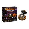 Halloween Glitter Dumpling Squishies Toys,Eyeball Dumpling Squishy,Cute Slow Rising Squeeze, Durable Stress Relief Sensory Toy, Soft Halloween Fidget Toy for Kids & Adults Skeleton