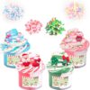 Halloween Goodie Bag Stuffers Fillers for Kids 4 Pack,Halloween Slime Kit,Mini Birthday Carnival Party Favors Supplies,Classroom Toys Gifts Prizes Trinkets for Boys Girls