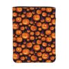 Halloween Pumpkin Book Sleeve with Zipper Front Pocket for Hardcover