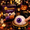 Halloween Pumpkin Dumpling Squeeze Squishy Toys (Eyeball)