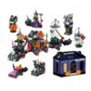 Halloween Pumpkin Lantern Building Block Assembly Ornaments Train