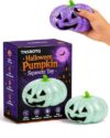 Halloween Pumpkin Stress Ball for Adults Fidget Ghost Squishy Decorations Giant Decor Squeeze Dumpling Cute Jumbo Glitter Balls Mini Slow Rise Relief Filled Pumpkins Toys Anxiety