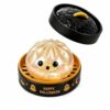 Halloween Pumpkin Stress Ball for Adults, Slow Rise Glitter Dumpling Squishies Hallowee Decorations, Cute Ghost Pumpkin Squeeze Fidget Toys for Anxiety Relief
