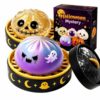 Halloween Spooky Ghost Dumpling Squishy - Squeeze Toys，Ghost & Skull