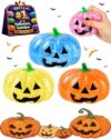 Halloween Spooky Ghost Pumpkin Squishy Fidget Toy Cute Slow Rising Squeeze