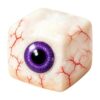 Halloween Squishy Stress Block, Soft TPR Squeeze Toy with Glitter Fluid Filler, 4 Cute Character Designs for Stress Relief, Desktop Decor, Halloween Party Small Gift