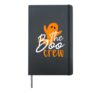 Halloween The Boo Crew - Cute Ghost - Spooky Family Matching Hardcover Journal, Black