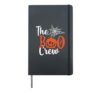 Halloween The Boo Crew - Spooky Pumpkin Fun Family Matching Hardcover Journal, Black